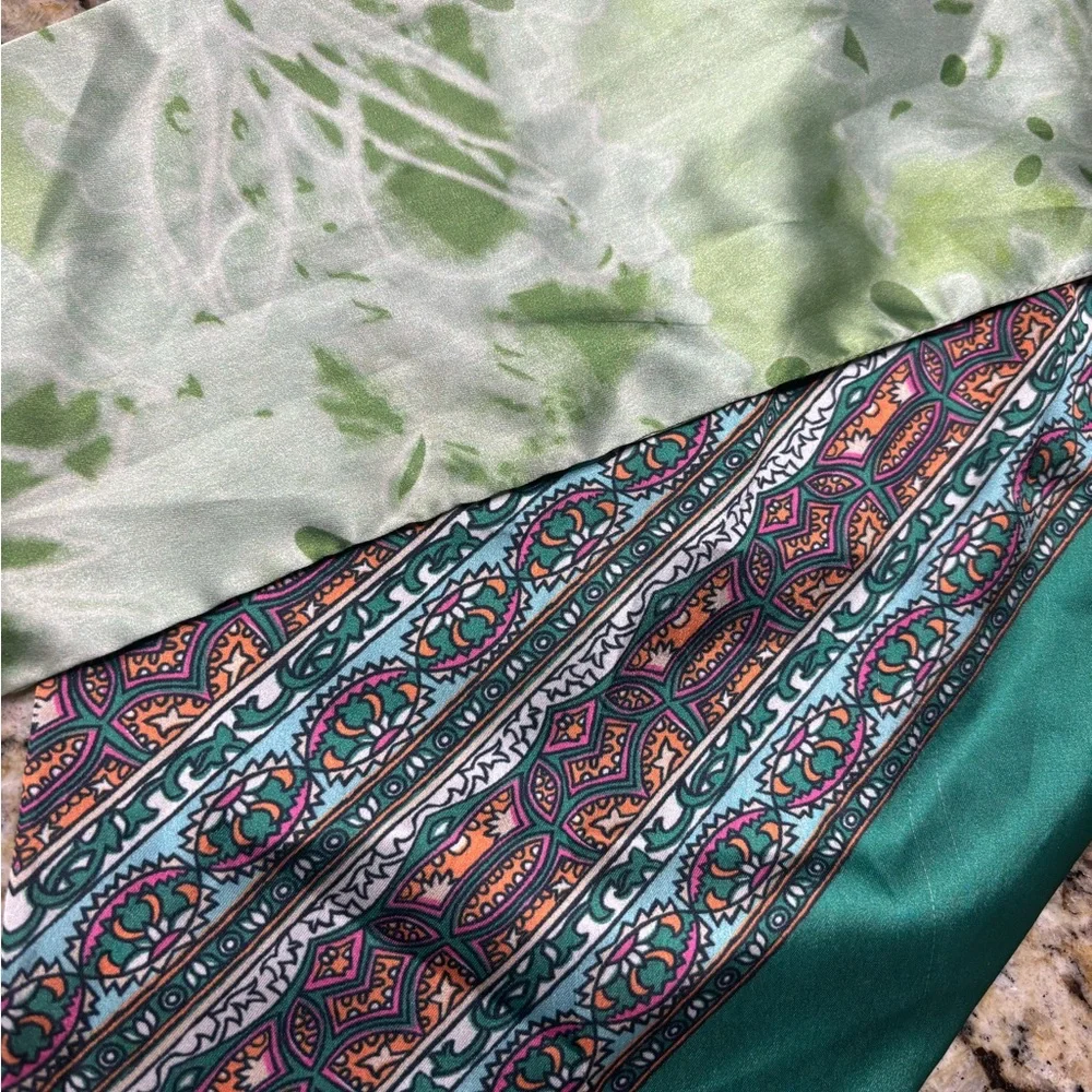 Anthropologie Let Me Be Tie Back Scarf Tank - Picture 6 of 8